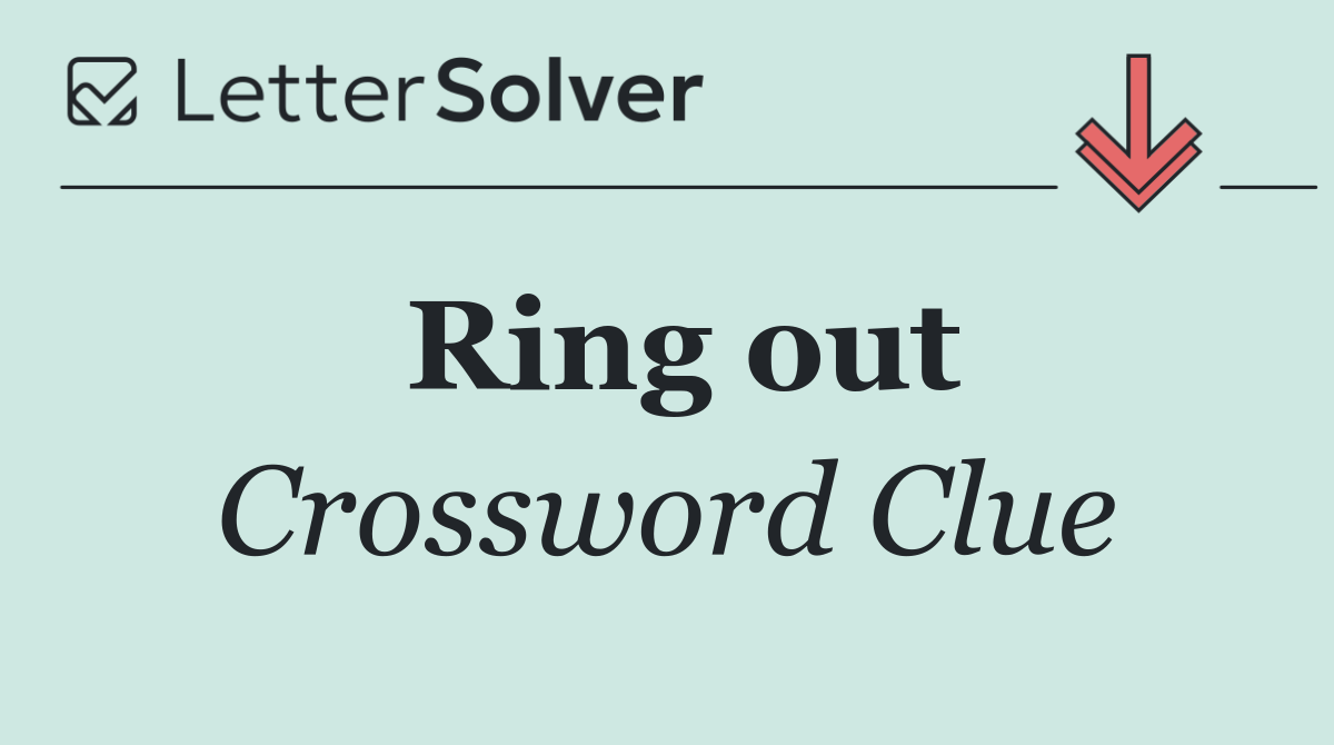 Ring out