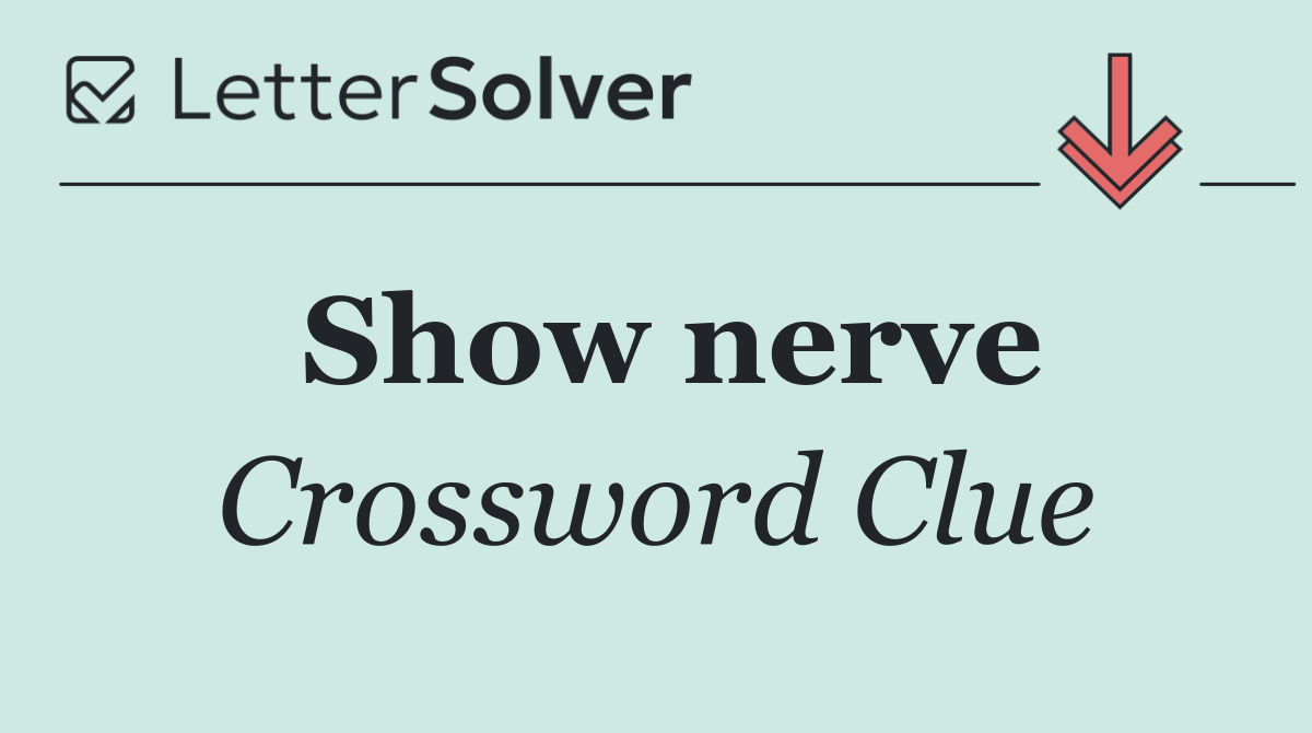 Show nerve