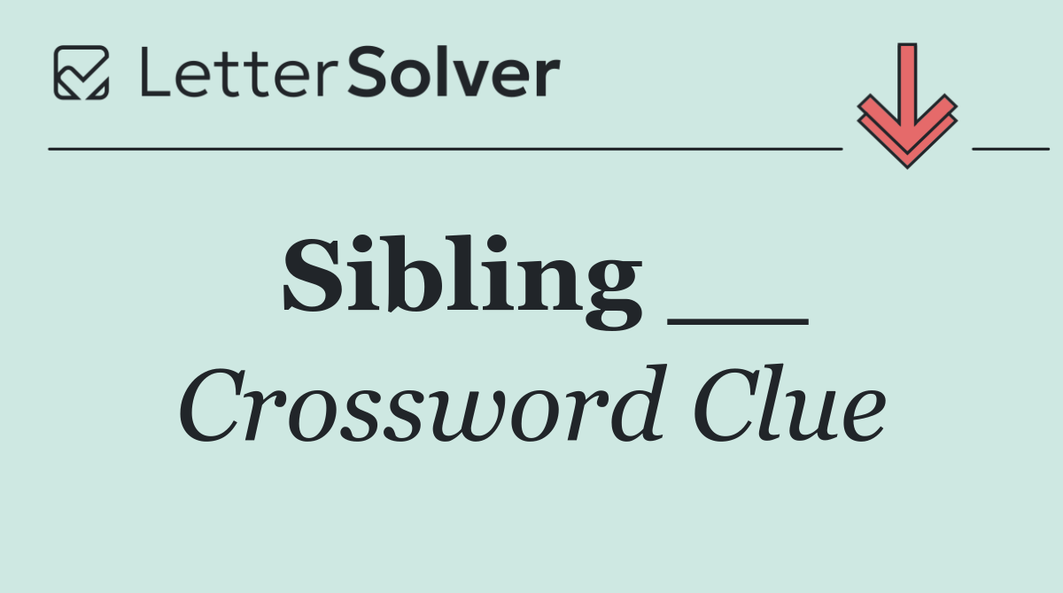Sibling __