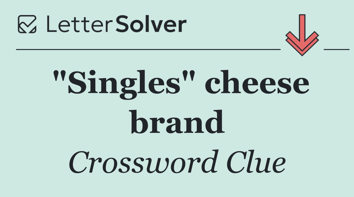 "Singles" cheese brand