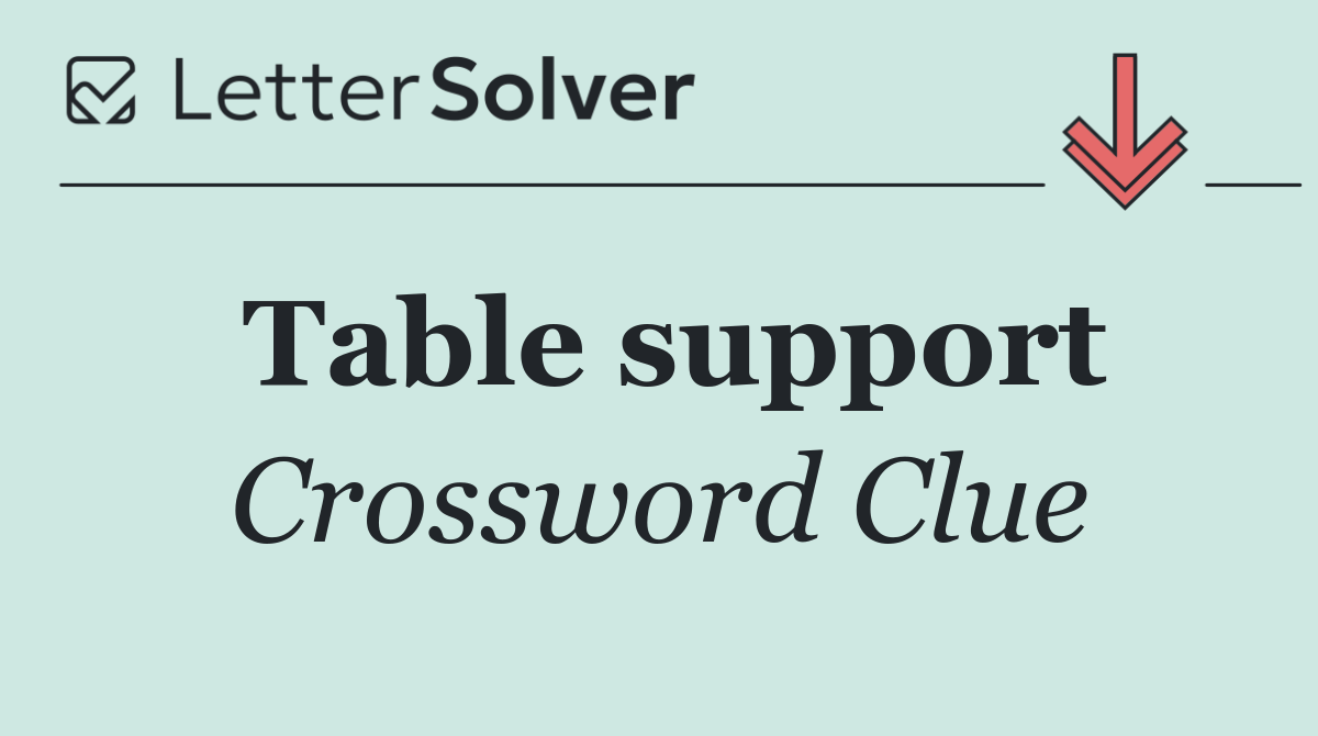 Table support