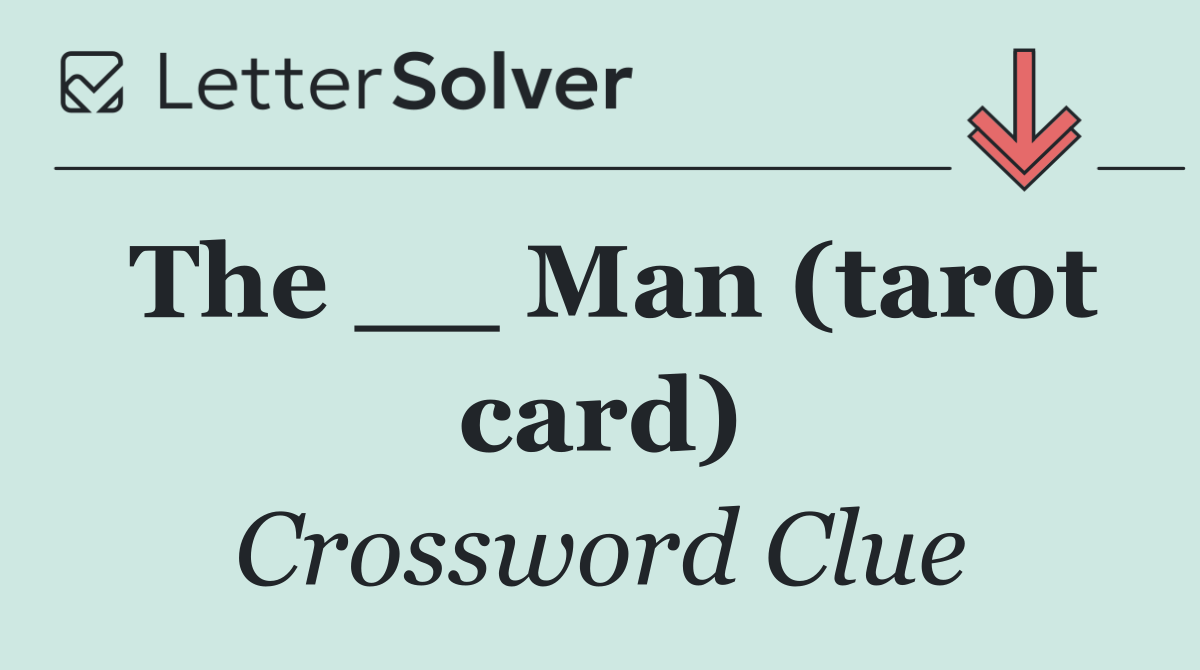 The __ Man (tarot card)