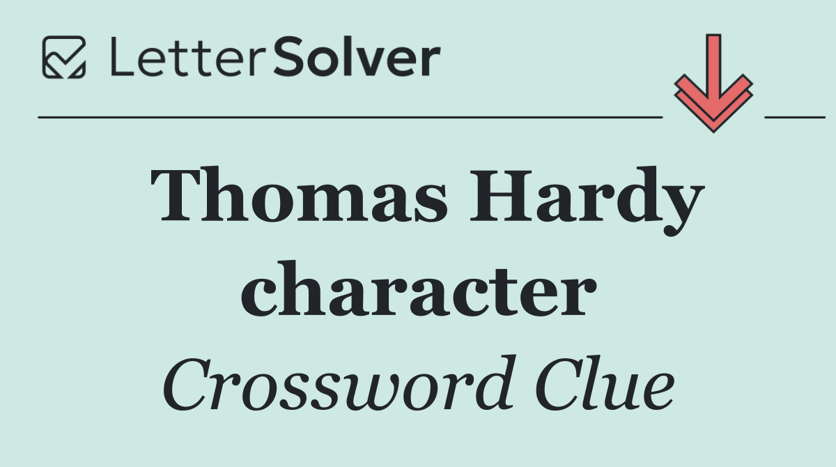 Thomas Hardy character