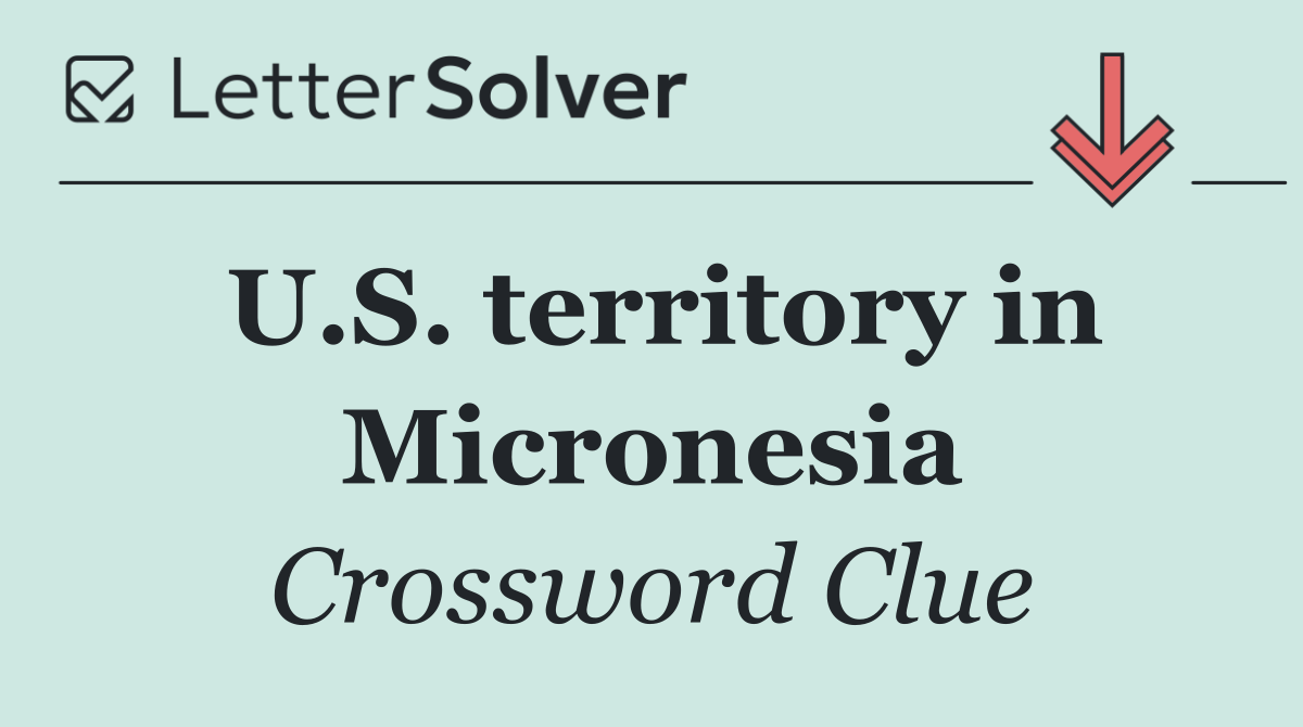 U.S. territory in Micronesia