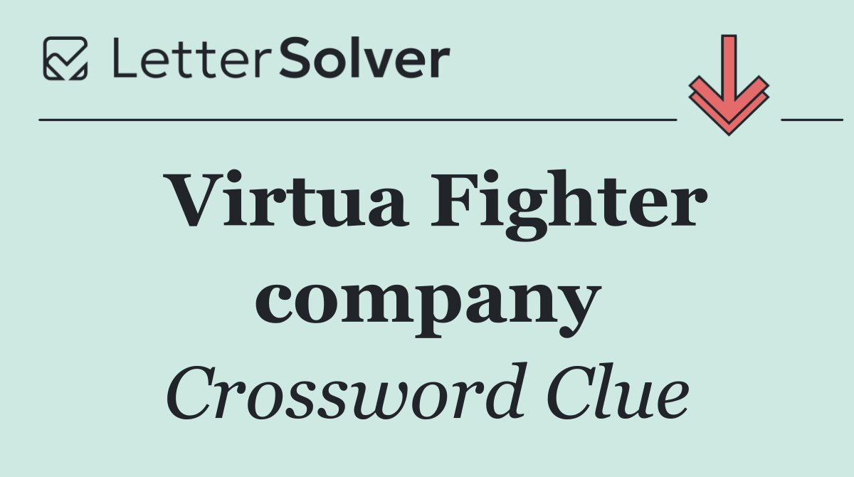 Virtua Fighter company