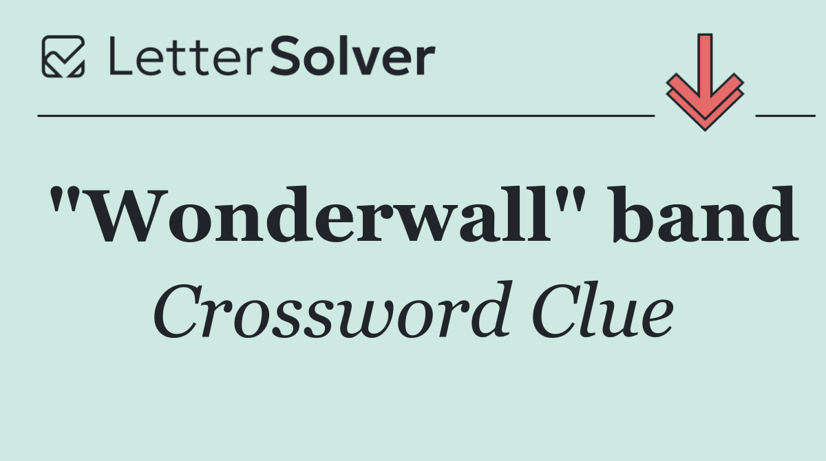 "Wonderwall" band