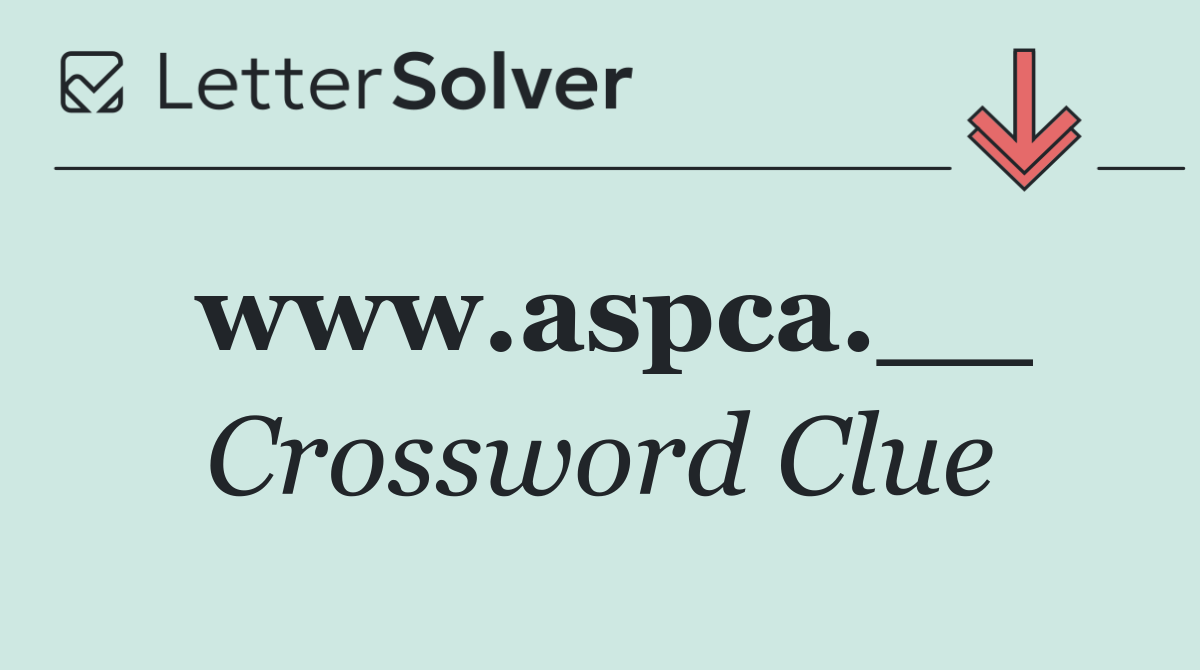 www.aspca.__
