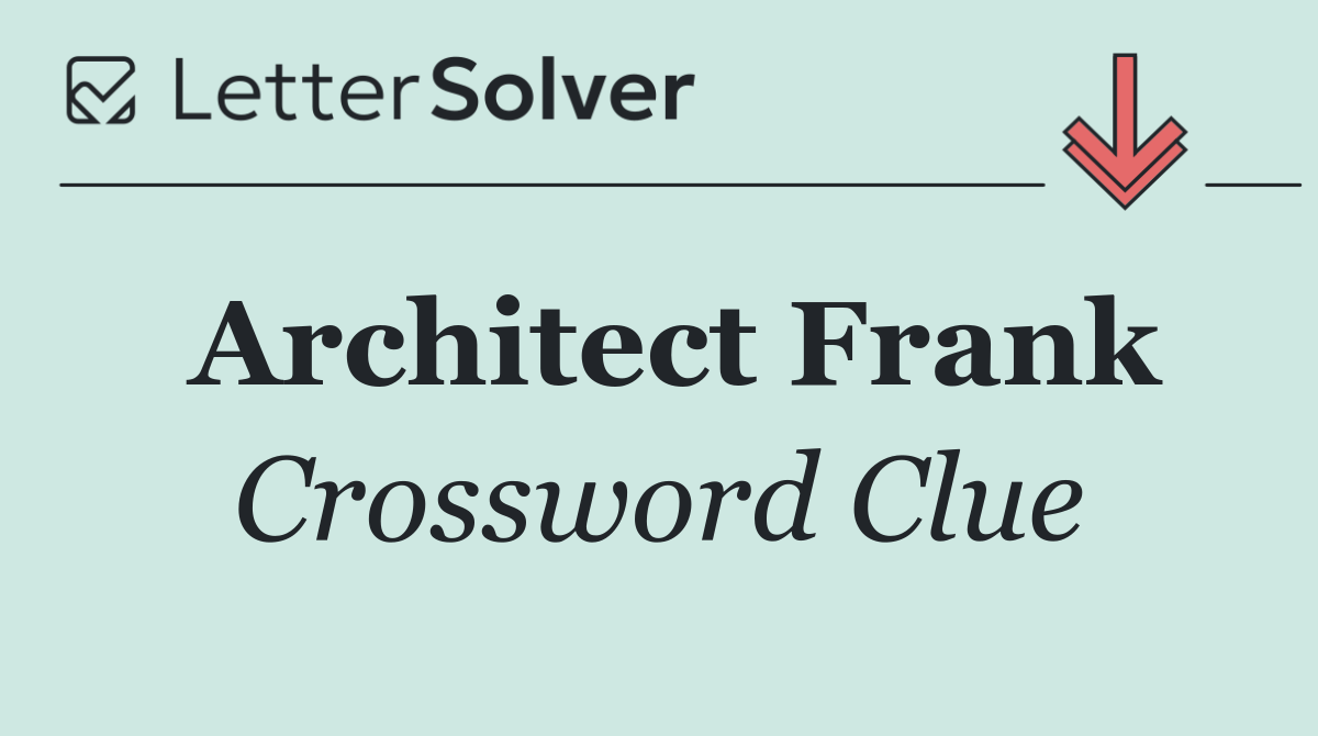 Architect Frank