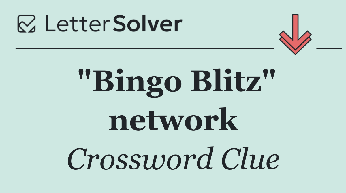 "Bingo Blitz" network