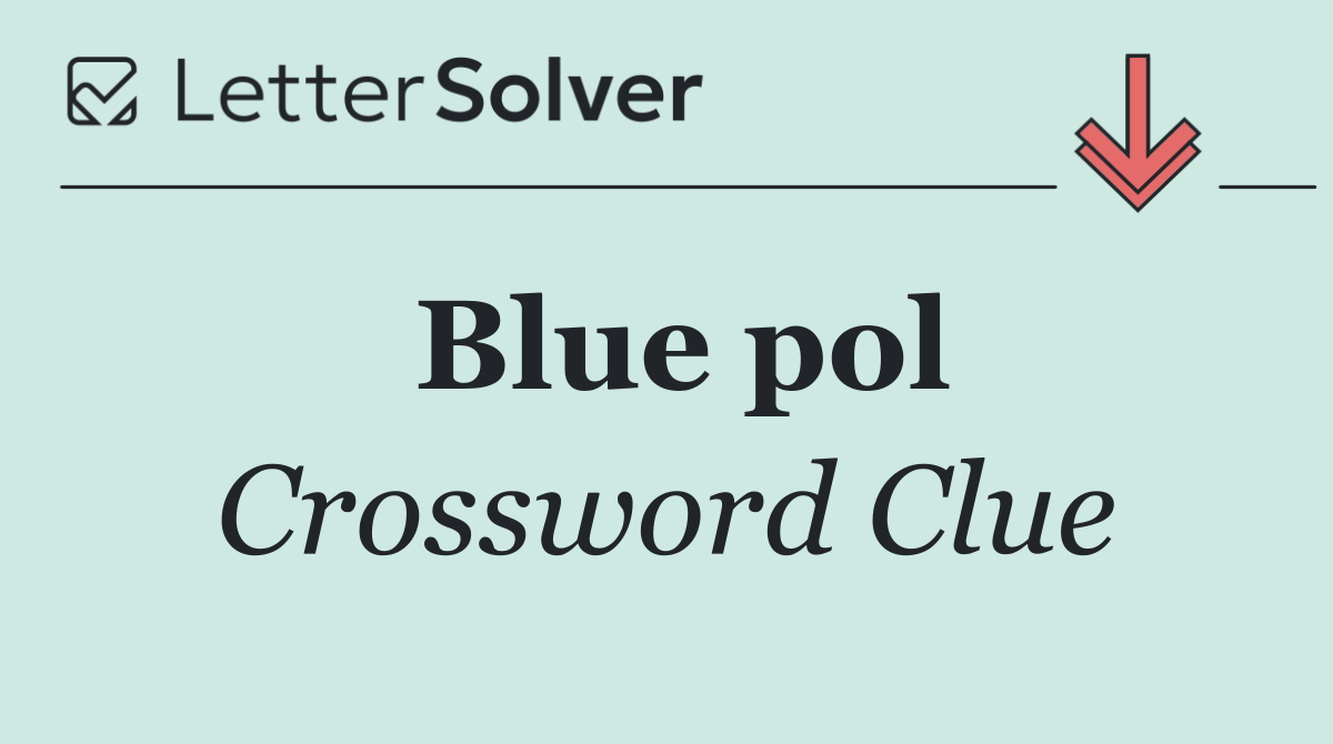 Blue pol