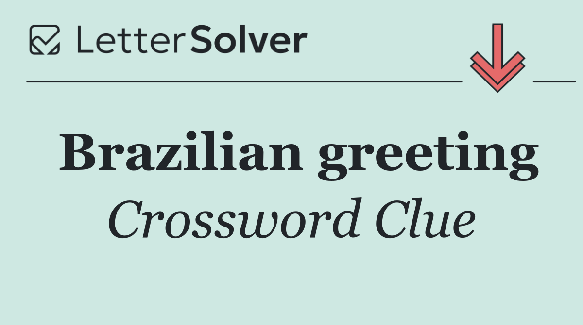 Brazilian greeting