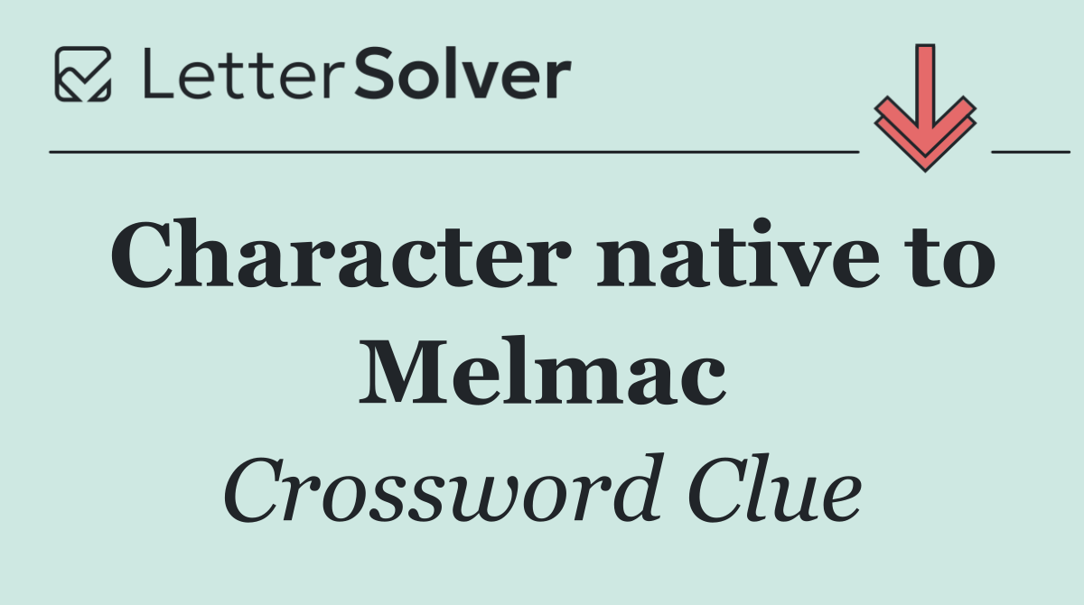 Character native to Melmac