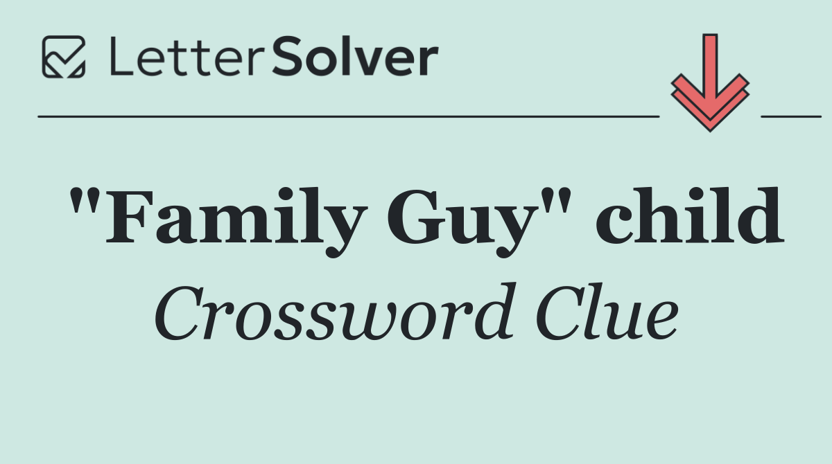 "Family Guy" child