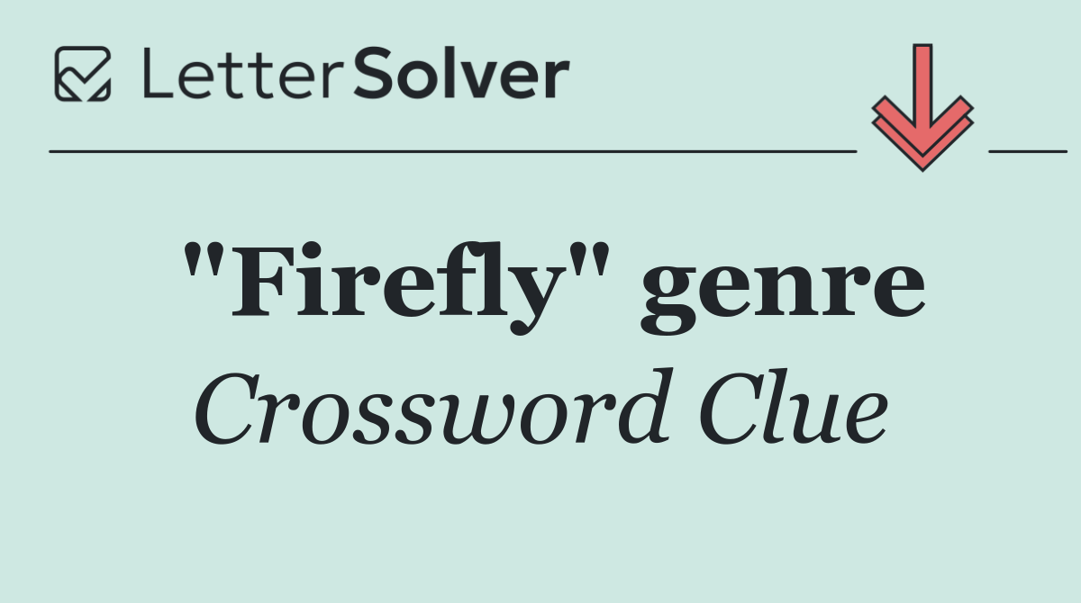 "Firefly" genre