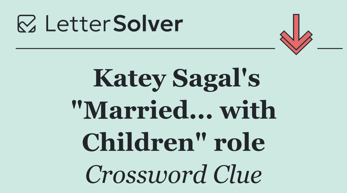 Katey Sagal's "Married... with Children" role
