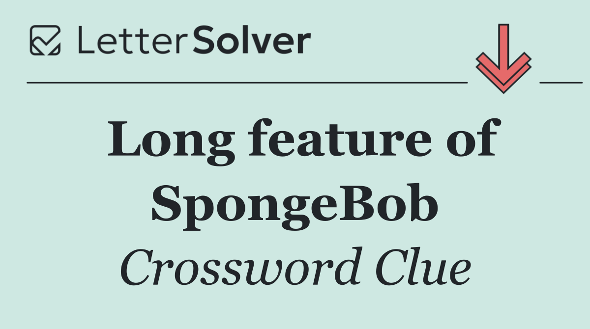 Long feature of SpongeBob