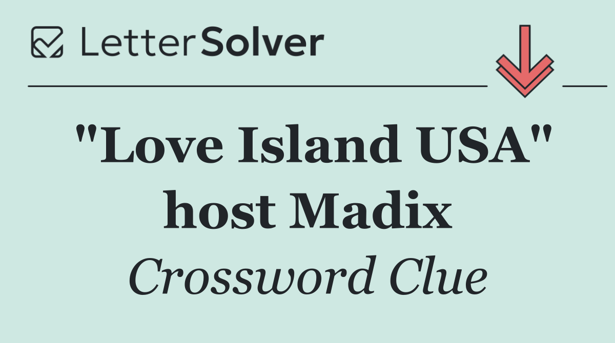 "Love Island USA" host Madix