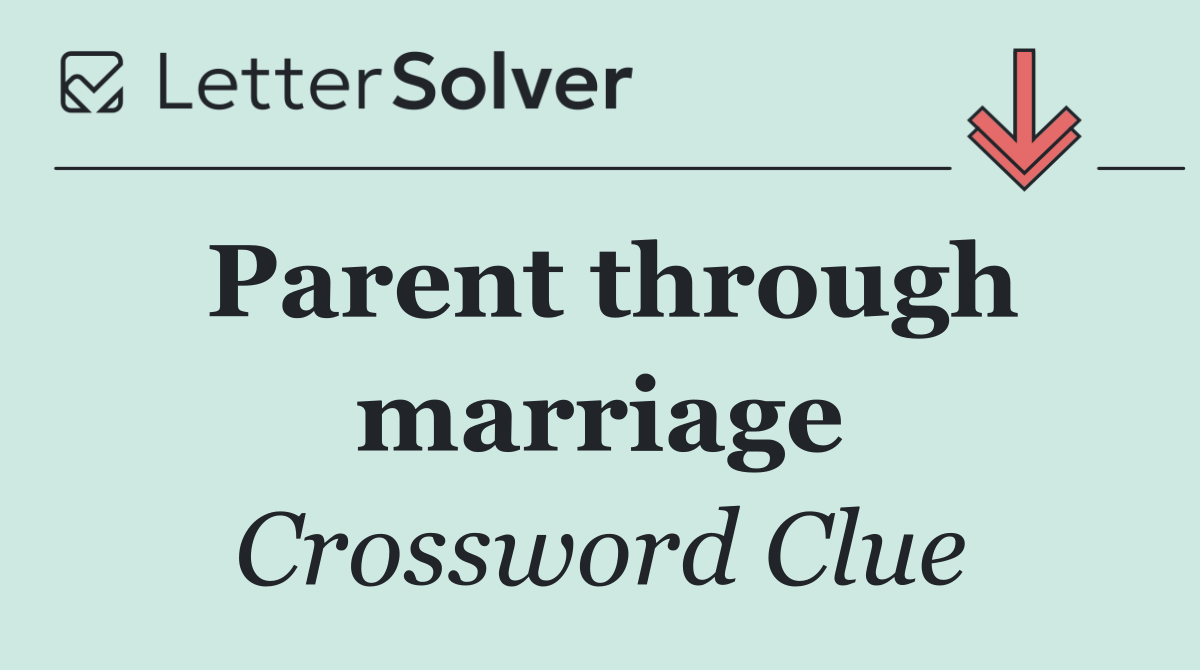 Parent through marriage