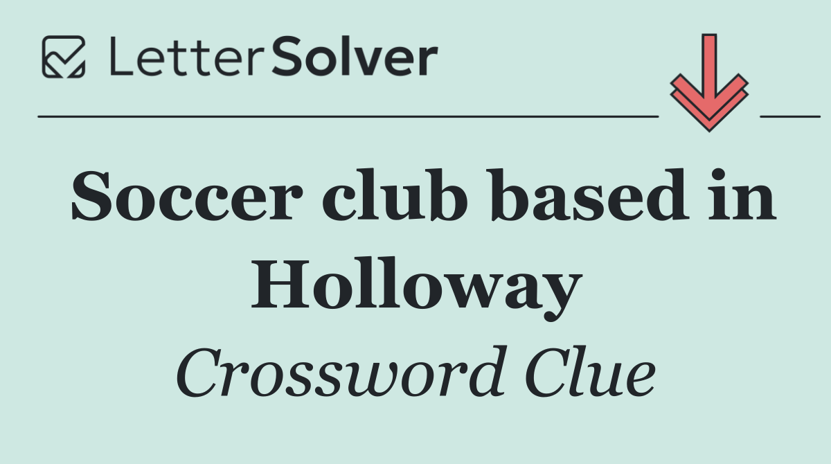 Soccer club based in Holloway