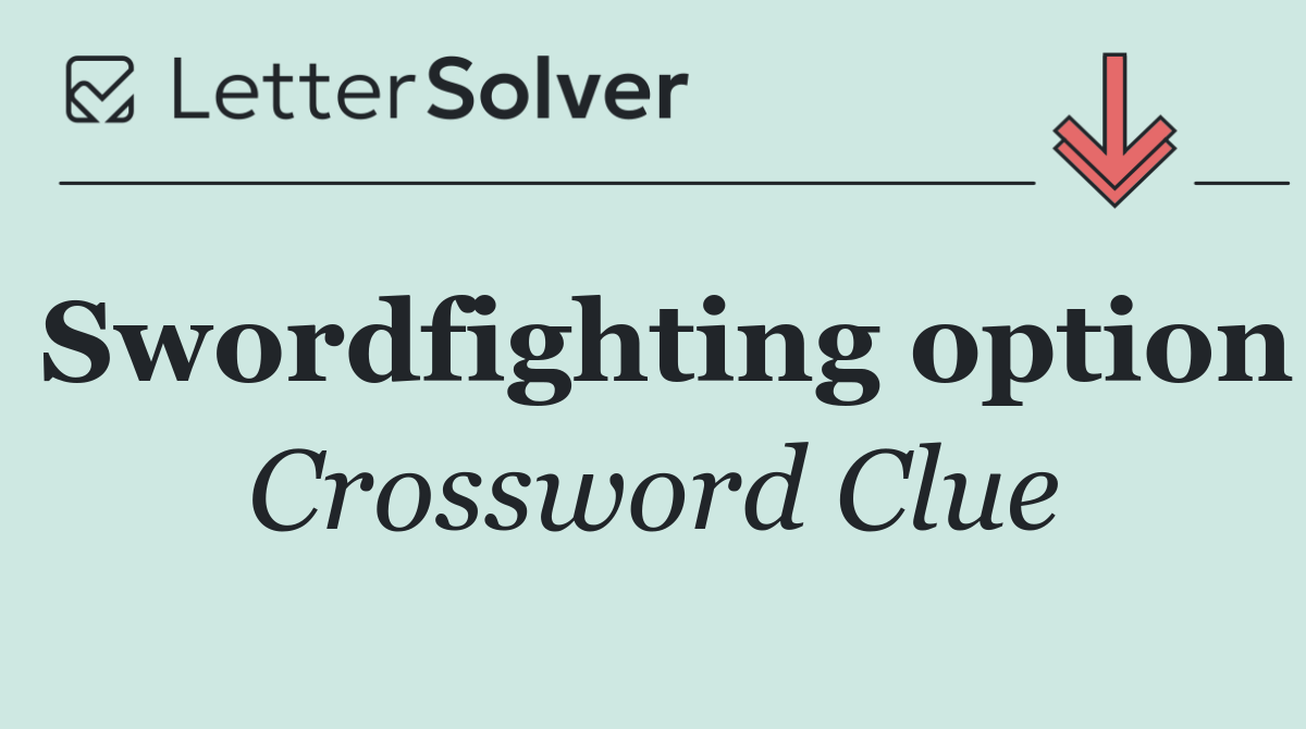 Swordfighting option