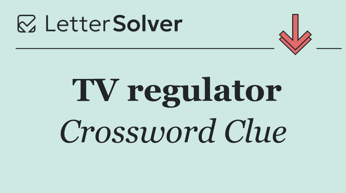 TV regulator