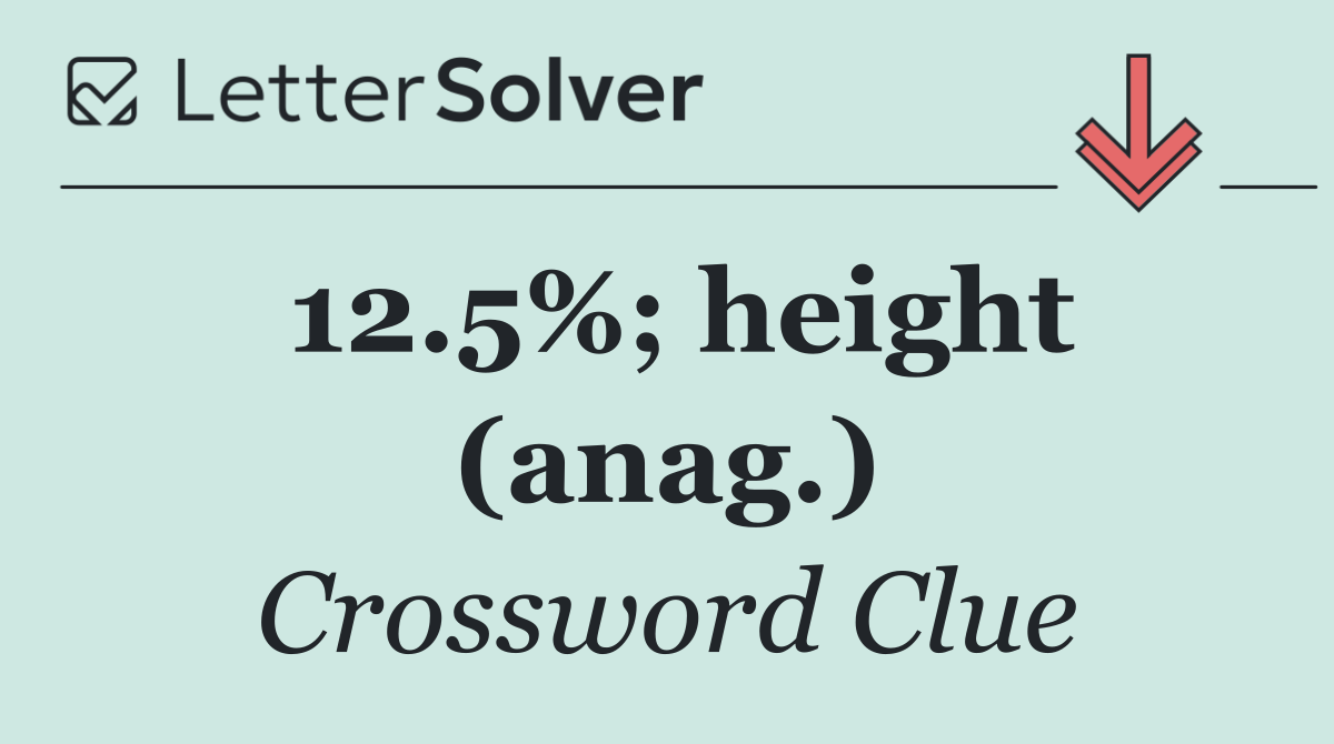 12.5%; height (anag.)
