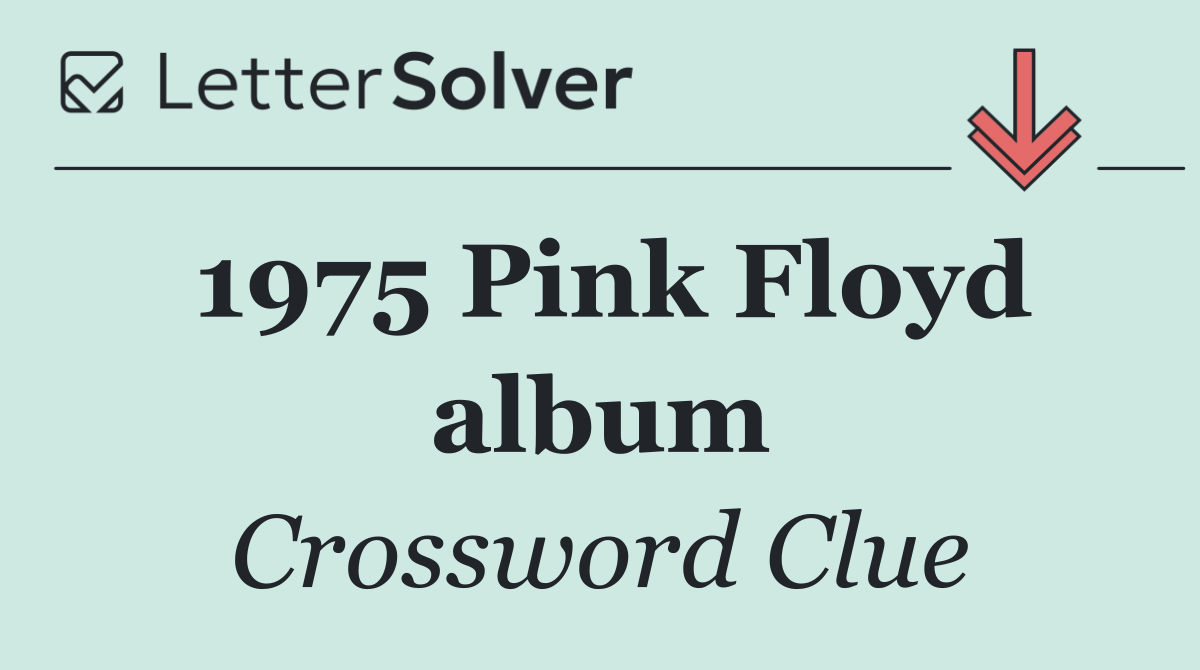 1975 Pink Floyd album