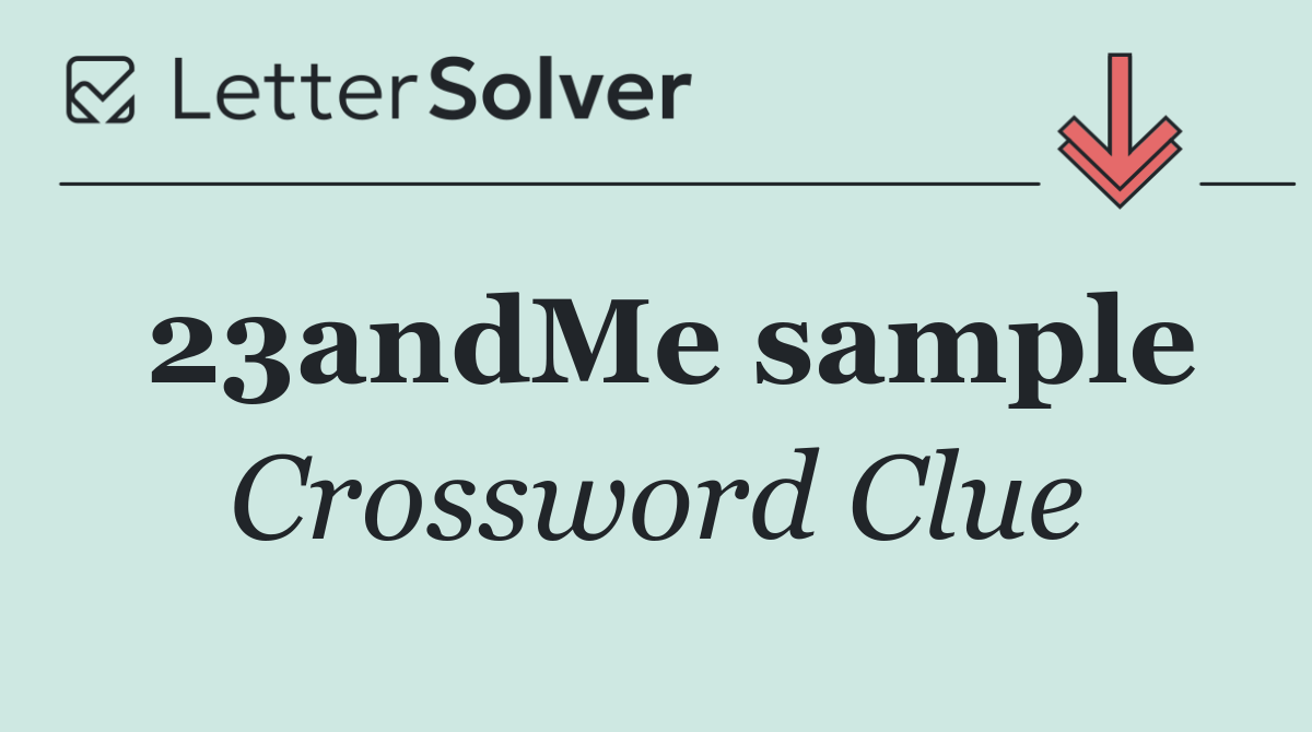 23andMe sample
