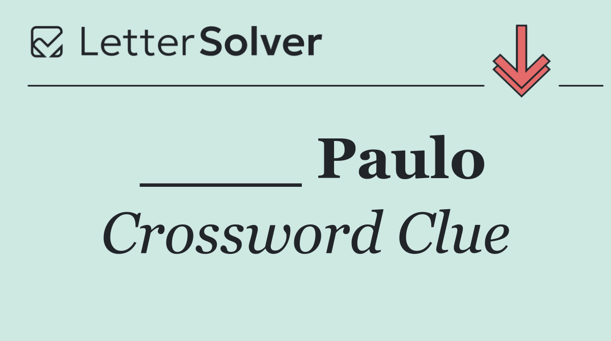 ____ Paulo