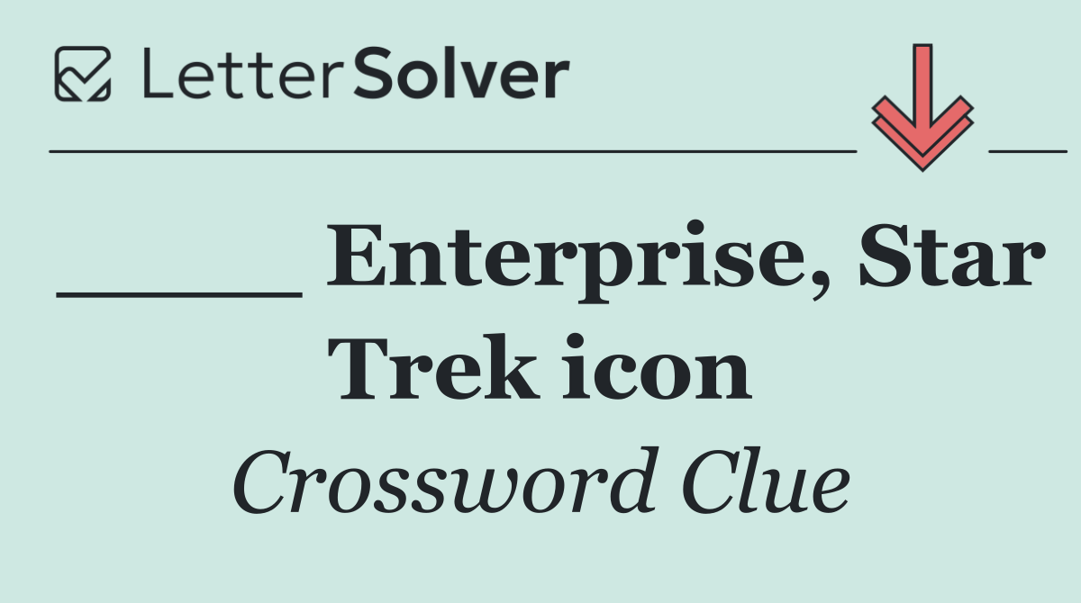 ____ Enterprise, Star Trek icon
