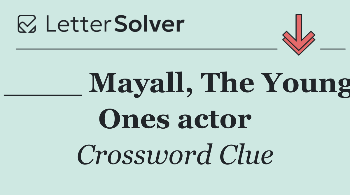 ____ Mayall, The Young Ones actor