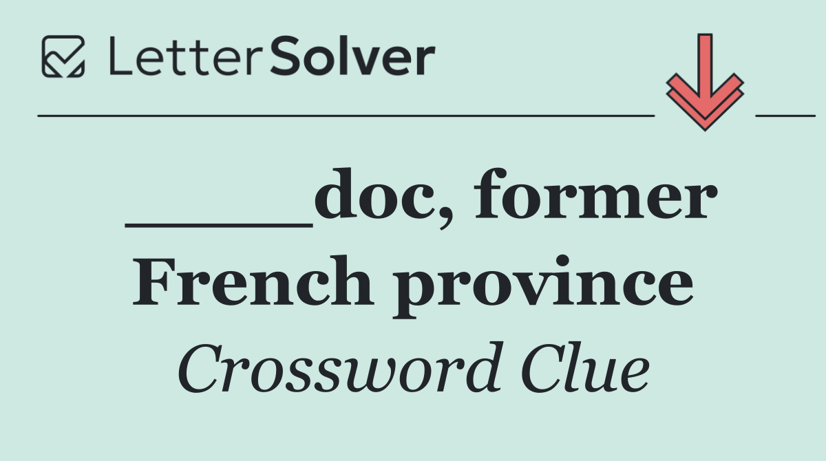 ____doc, former French province