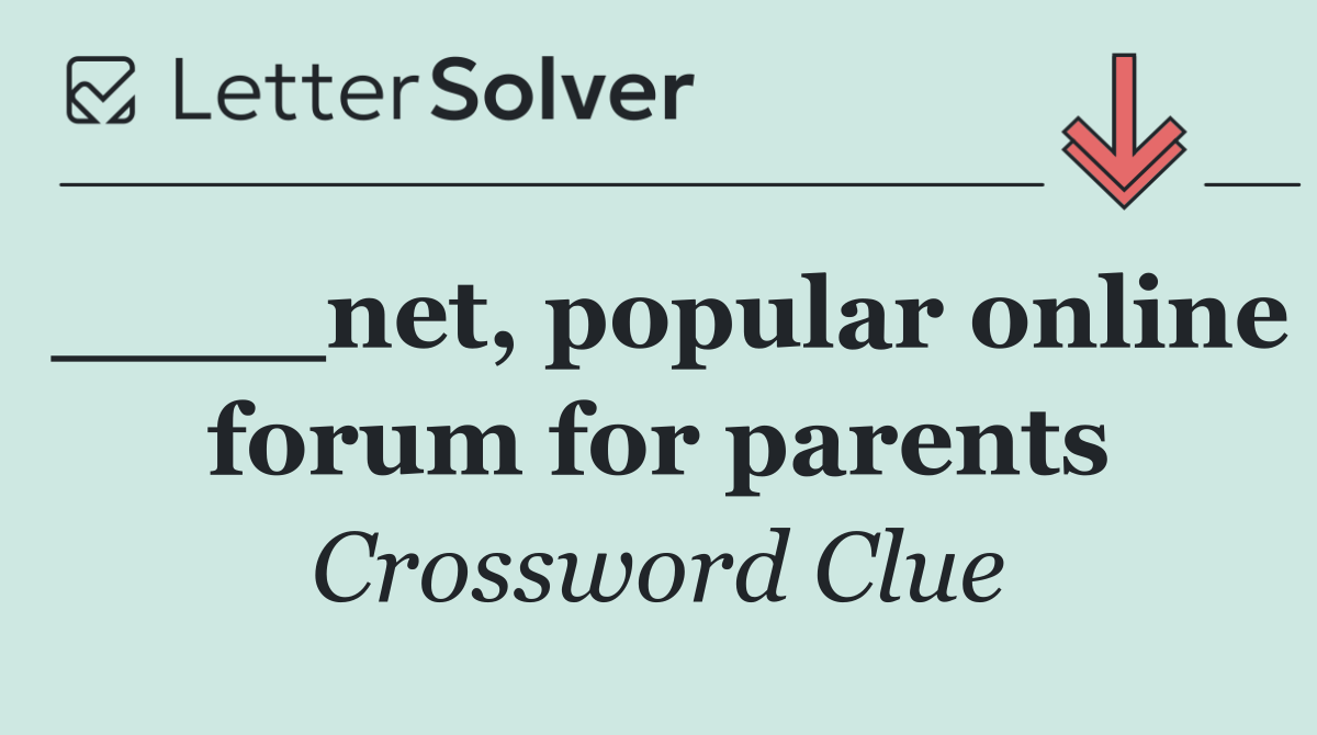 ____net, popular online forum for parents