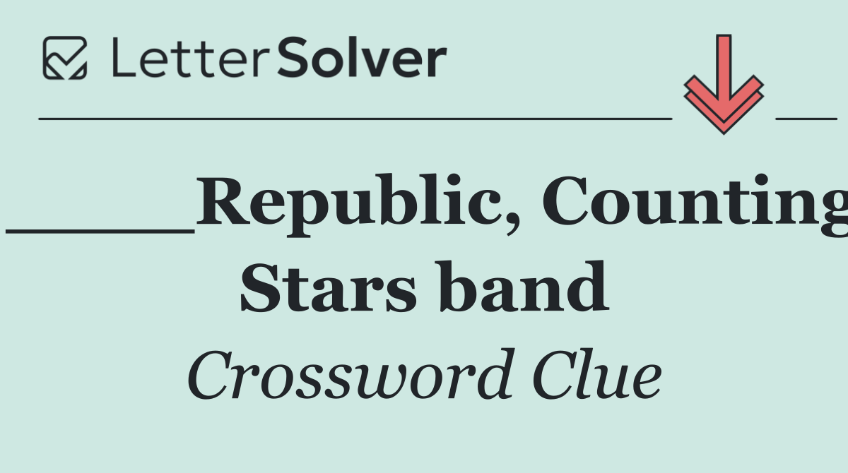 ____Republic, Counting Stars band