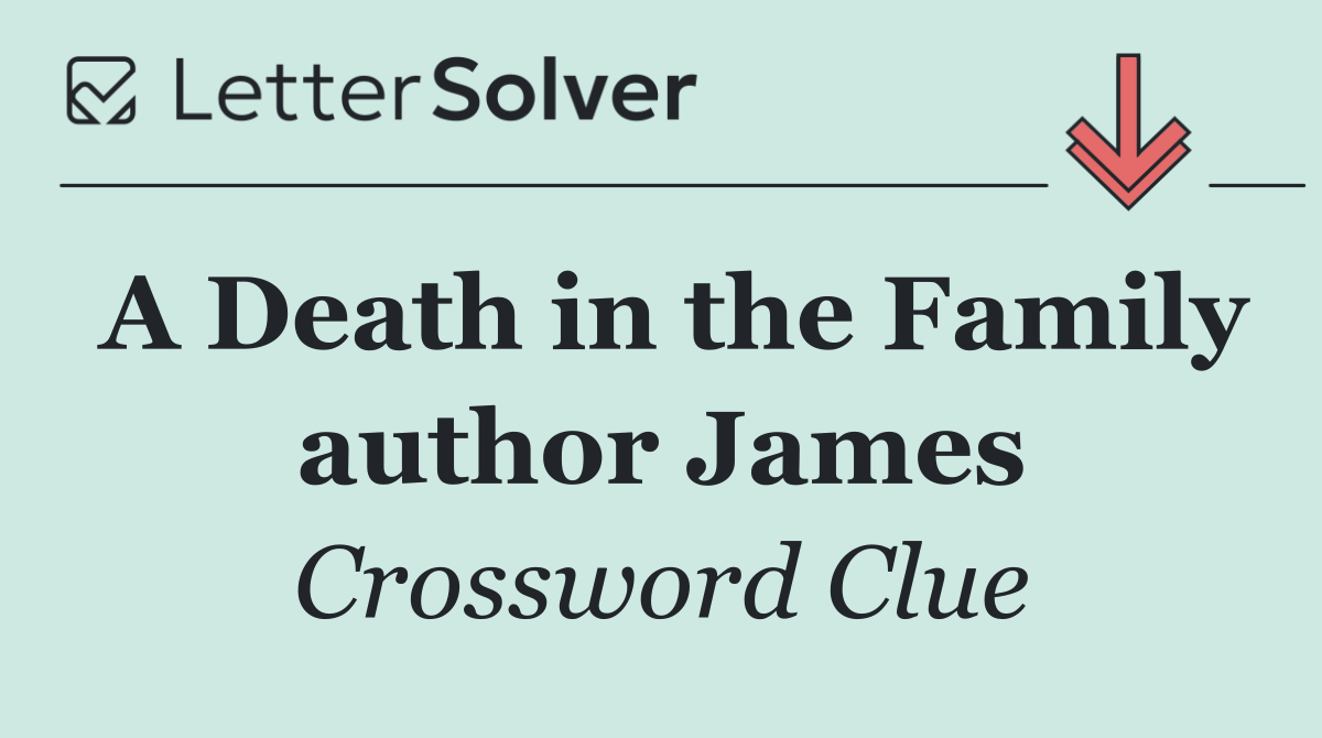 A Death in the Family author James