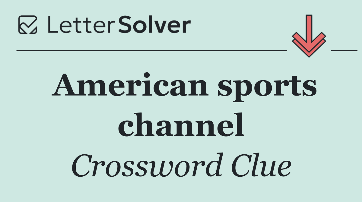 American sports channel