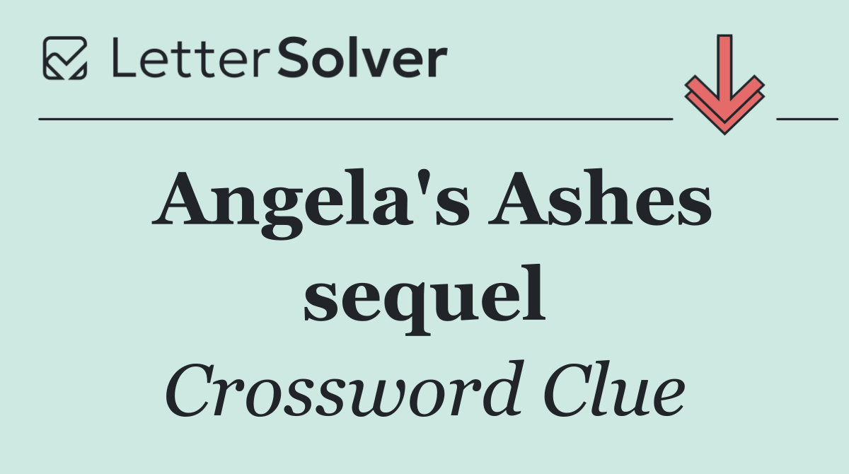 Angela's Ashes sequel