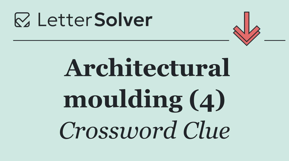 Architectural moulding (4)