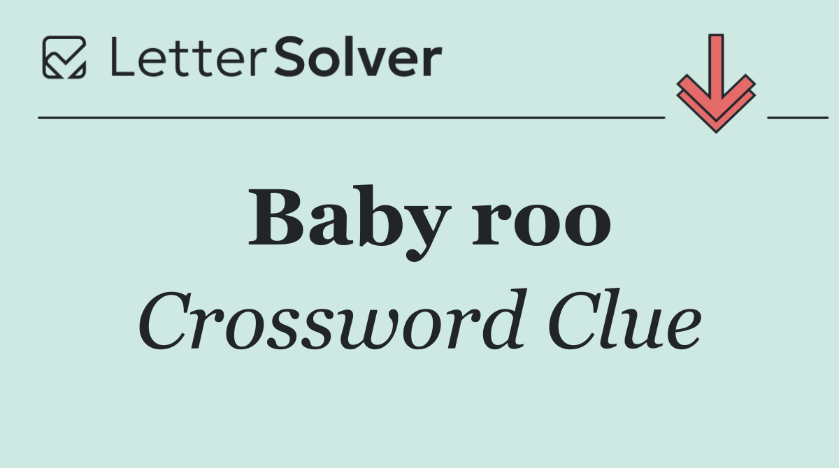 Baby roo