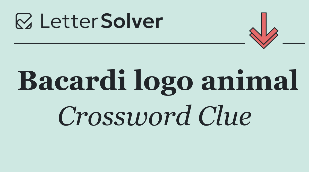 Bacardi logo animal