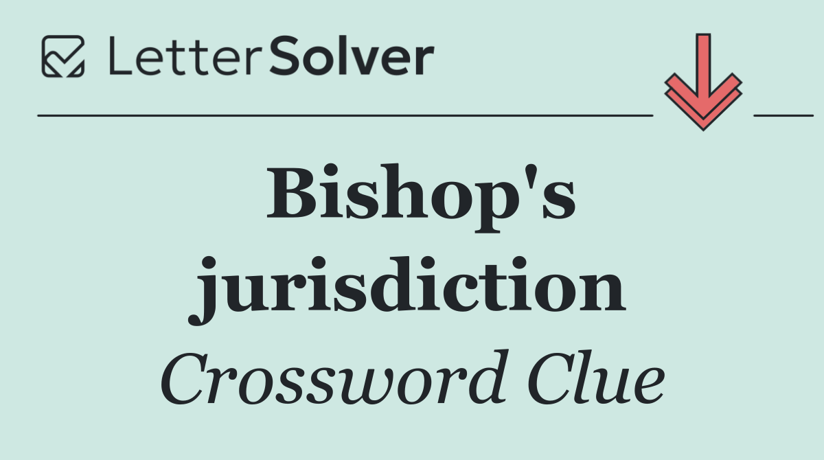 Bishop's jurisdiction