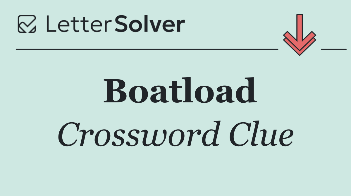 Boatload