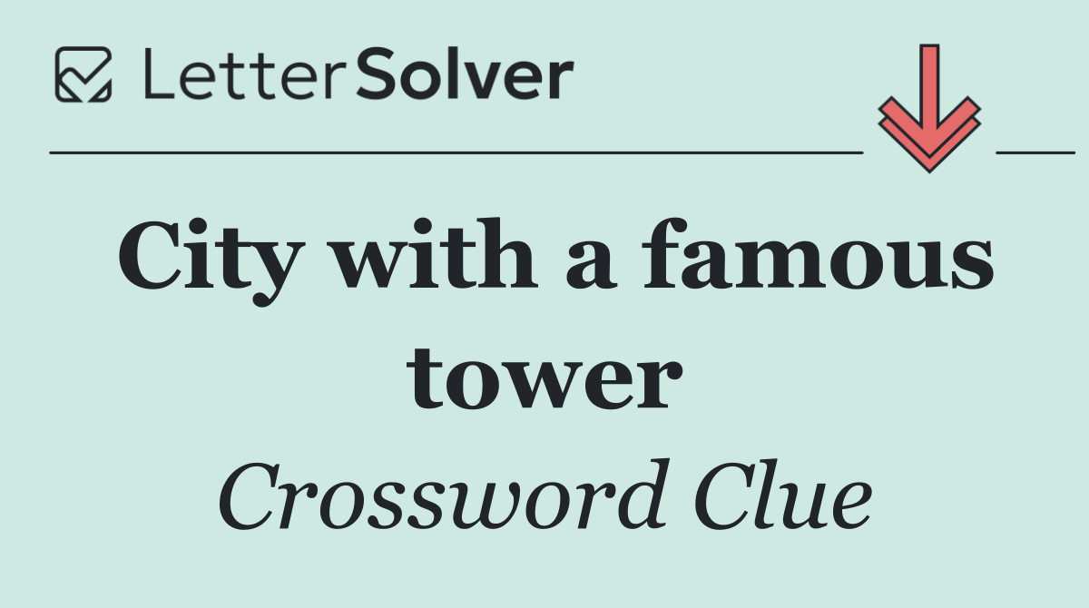 City with a famous tower