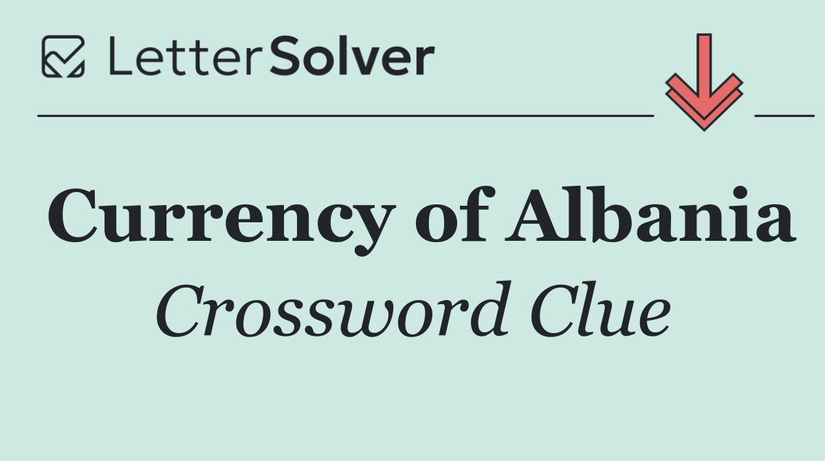 Currency of Albania