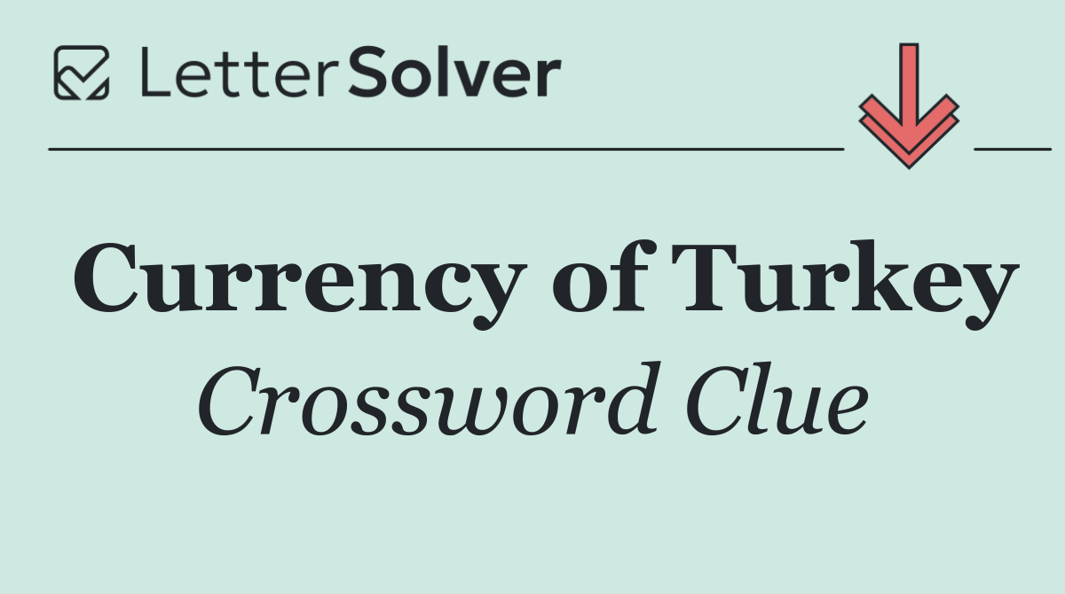 Currency of Turkey