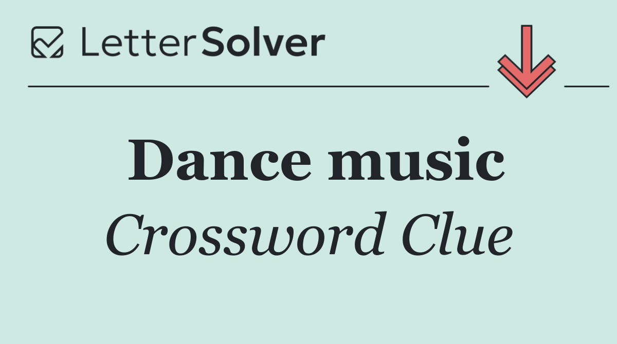 Dance music