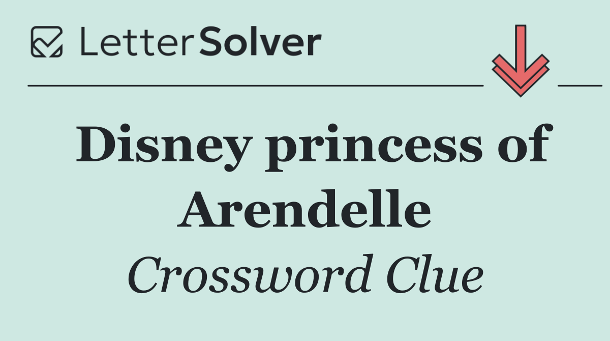 Disney princess of Arendelle