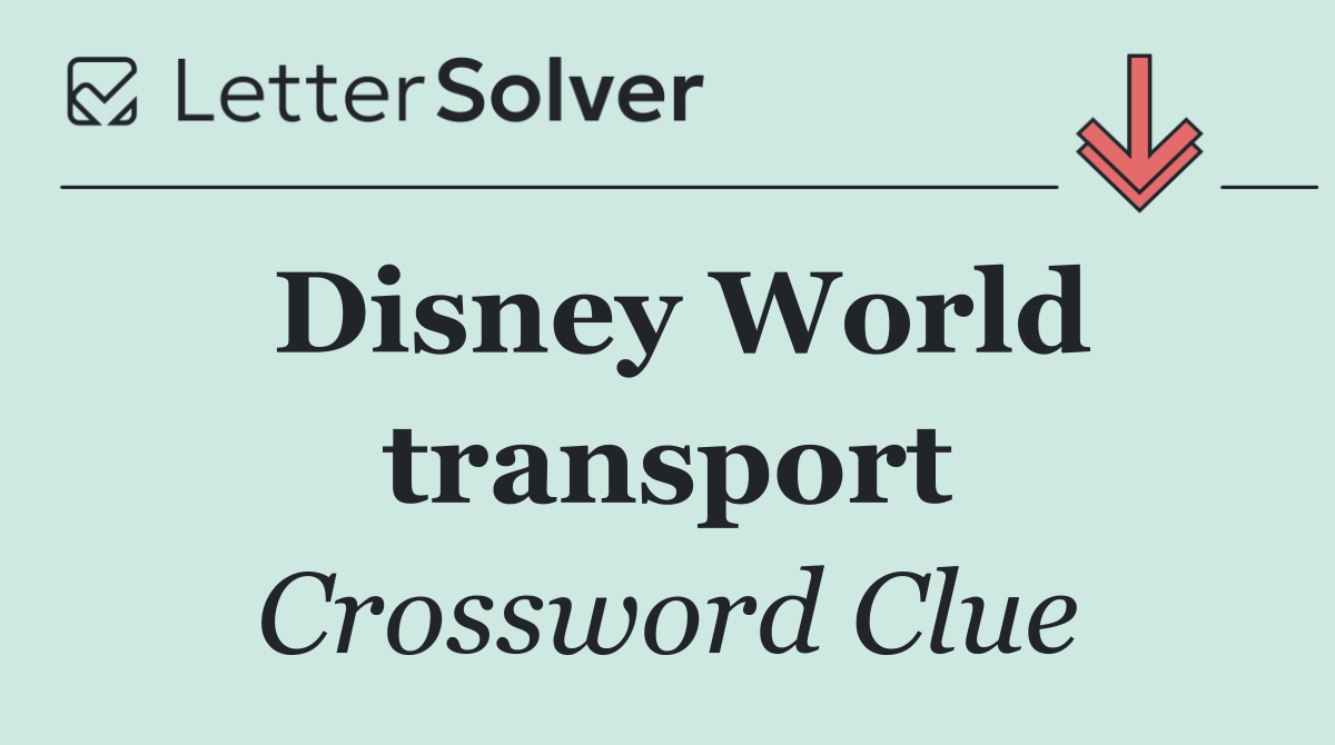 Disney World transport