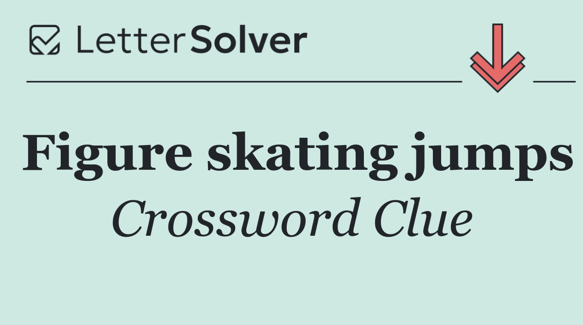 Figure skating jumps