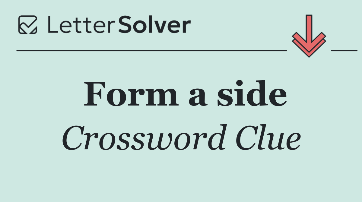Form a side